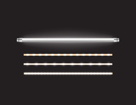 PC cover Aluminum Strip for LED lamp decoration