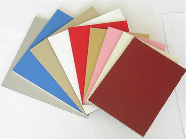 Painted Soft Aluminum Sheet