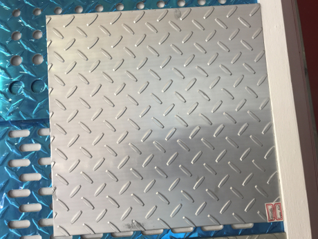 Anti Slip Thin Aluminum Sheet Checkered Sheet