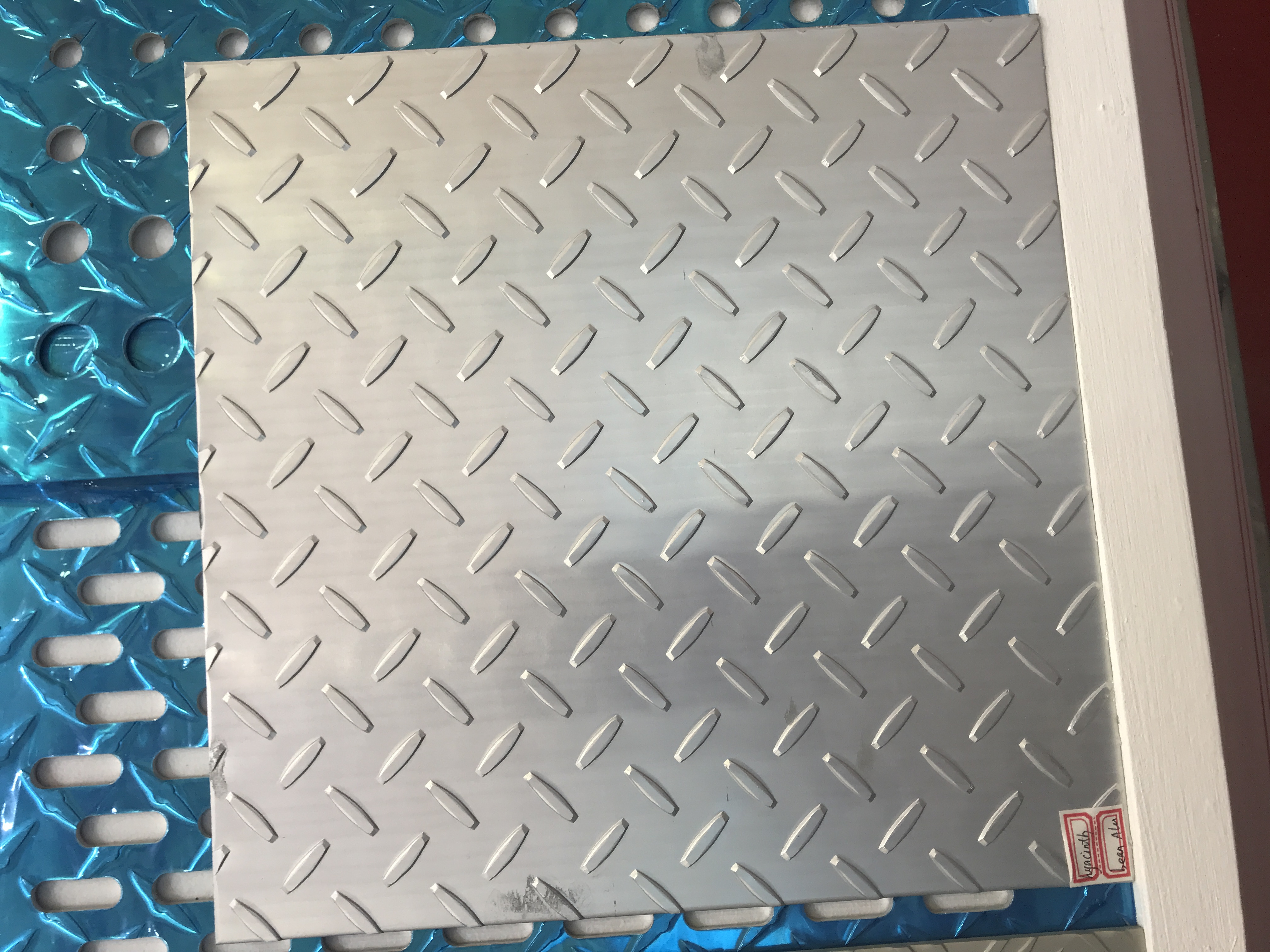 5x10 Anti Slip Aluminum Sheet
